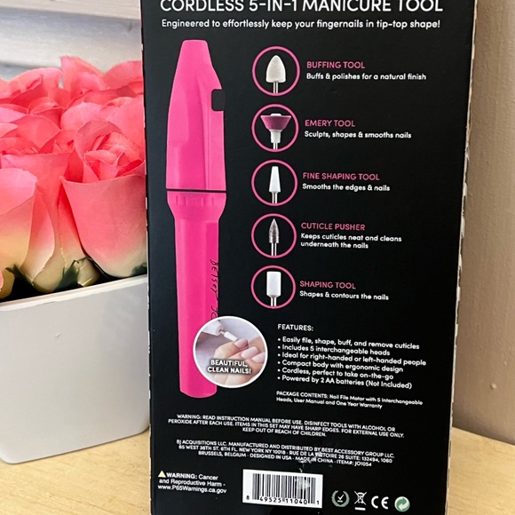 💅🏼NIB BETSEY JOHNSON MANICURE TOOL💅🏼 - Picture 3 of 9